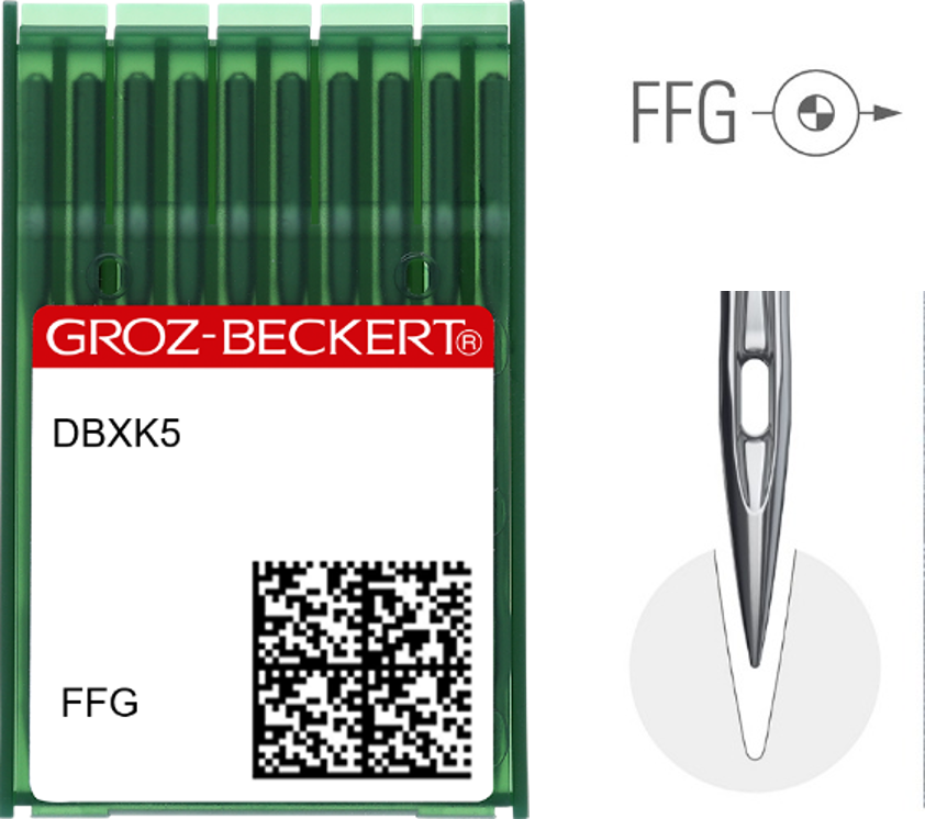 Aghi Groz-Beckert Sist. DBXK5-Punta FFG