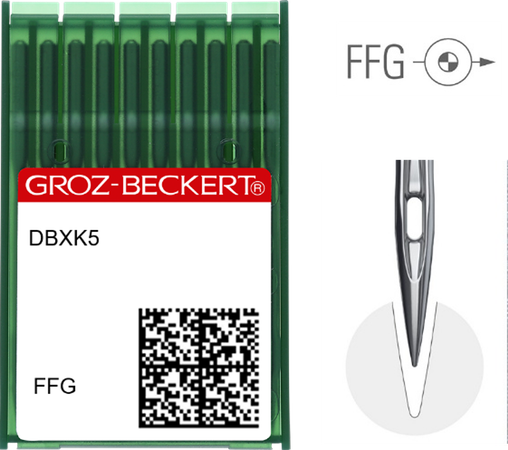 Aghi Groz-Beckert Sist. DBXK5-Punta FFG