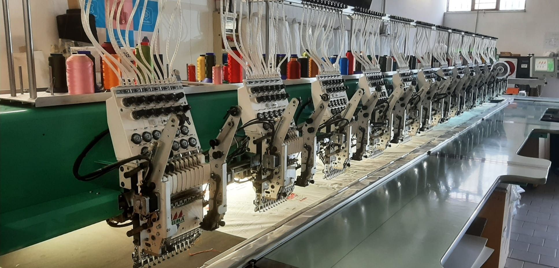 Multitesta Tajima Mod.TFGN 1212 + Paillettes destra e sinistra