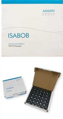 Filo Sottago Isabob Scatola 144 Bobine X Mt.122 Nero