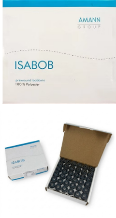 Filo Sottago Isabob Scatola 144 Bobine X Mt.122 Nero